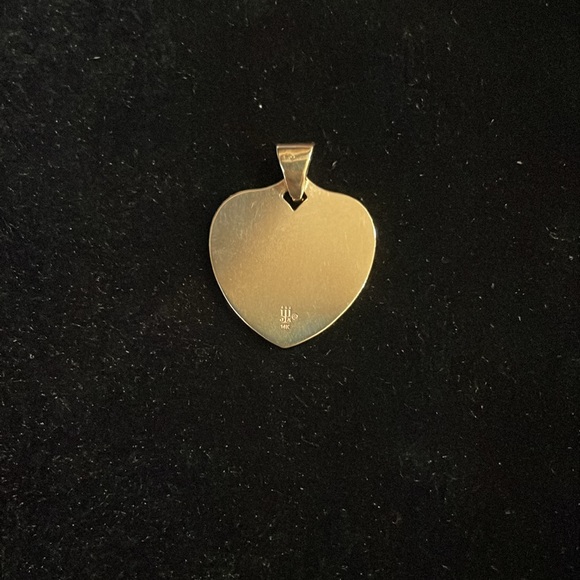 James Avery, 14k, “ I love you”, heart charm, original Avery logo - Picture 2 of 6